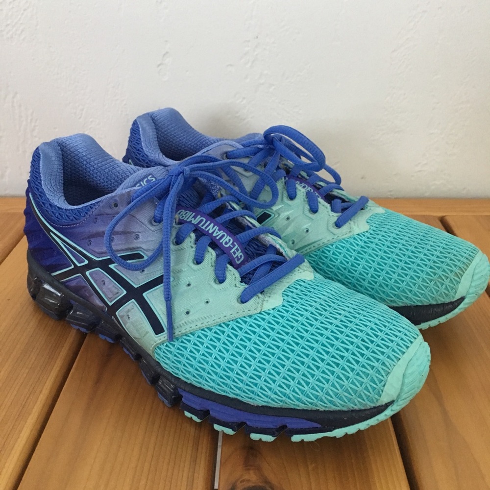 ASICS Ombré Athletic Shoes